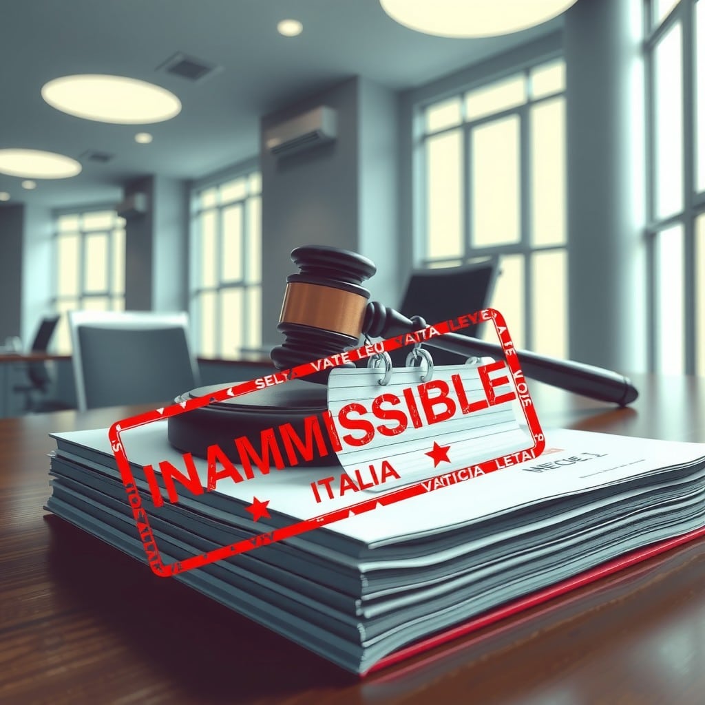 Ricorso per cassazione inammissibile: il caso